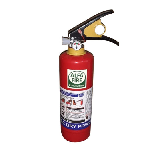Alfa Fire ABC Dry Powder Fire Extinguisher – MAP 50% – ISI Marked – BIS Approved – Class A B C Fire Safety – Available in 1kg to 9kg | Home, Office, Car & Industrial Use