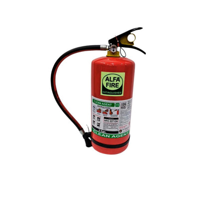 Alfa Fire Clean Agent Fire Extinguisher – Refillable – 5-Year Expiry – ISI Marked – Premium Mild Steel Body – Available in 2kg & 4kg | Office, Lab, Server Room Safety