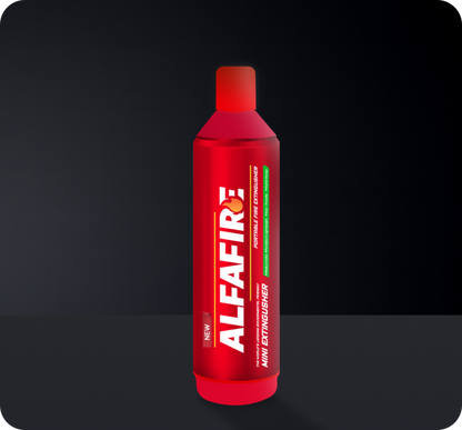 Portable 500ml Mechanical Foam Fire Extinguisher - Ready Safety for Kitchen, Car & Travel