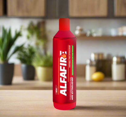 Portable 500ml Mechanical Foam Fire Extinguisher - Ready Safety for Kitchen, Car & Travel